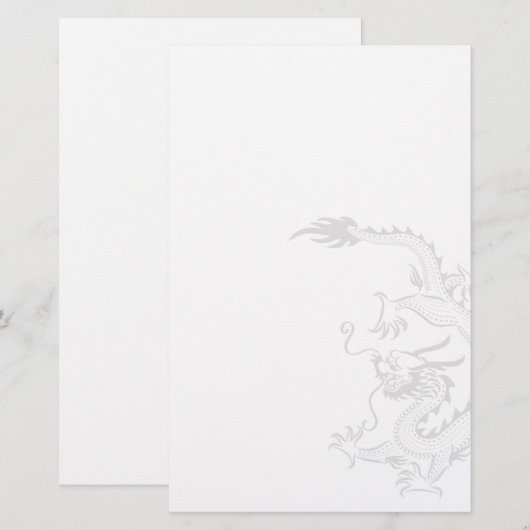 Dragon Briefpapier (Voorkant / Achterkant)