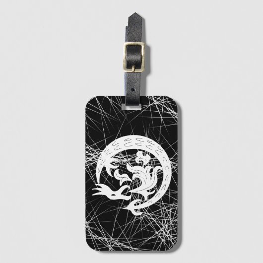 Dragon Bstromend vuur Bagagelabel (Voorkant (verticaal))