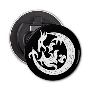 Dragon Bstromend vuur Button Flesopener