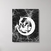 Dragon Bstromend vuur Canvas Afdruk (Voorkant)