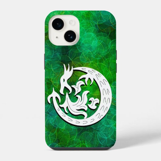 Dragon Bstromend vuur iPhone Hoesje (Achterkant)