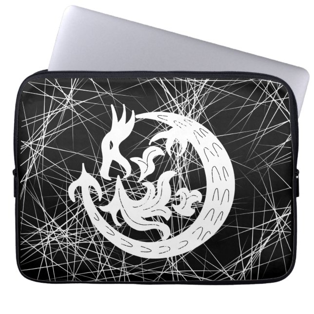 Dragon Bstromend vuur Laptop Sleeve (Voorkant)