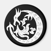 Dragon Bstromend vuur Magneet (Voorkant)