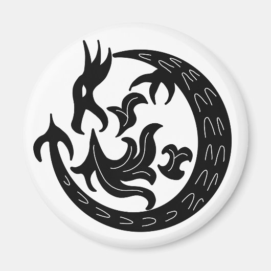 Dragon Bstromend vuur Magneet (Voorkant)