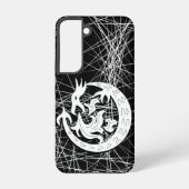 Dragon Bstromend vuur Samsung Galaxy Hoesje (Achterkant)