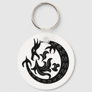 Dragon Bstromend vuur Sleutelhanger