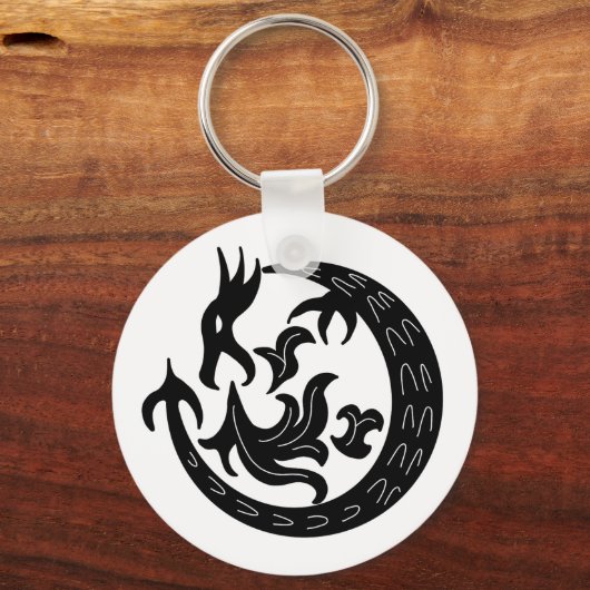 Dragon Bstromend vuur Sleutelhanger (Voorkant)