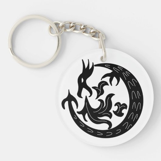 Dragon Bstromend vuur Sleutelhanger (Voorkant)