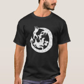 Dragon Bstromend vuur T-shirt (Voorkant)