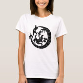 Dragon Bstromend vuur T-shirt (Voorkant)