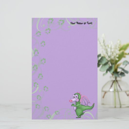 Dragon Buddy Briefpapier (Staand voorkant)