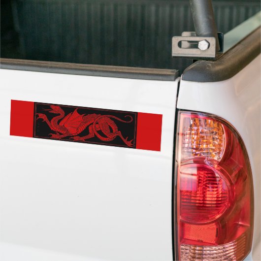 Dragon Bumpersticker (Op Truck)