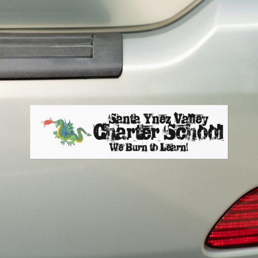Dragon Bumpersticker (Op auto)