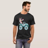 Dragon Bunny Riding Monster Truck T T-shirt (Voorkant volledig)