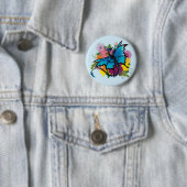 Dragon Butterfly Ronde Button 5,7 Cm (In situ)