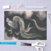 Dragon by Katsushika Hokusai Tissuepapier (Craft)