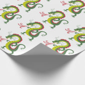 Dragon Cadeaupapier (Hoek)