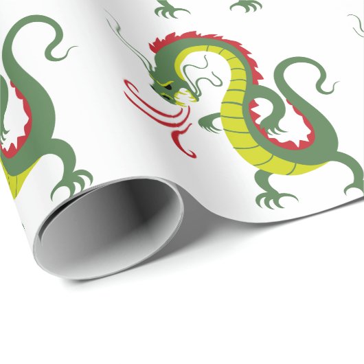 Dragon Cadeaupapier (Rol Hoek)