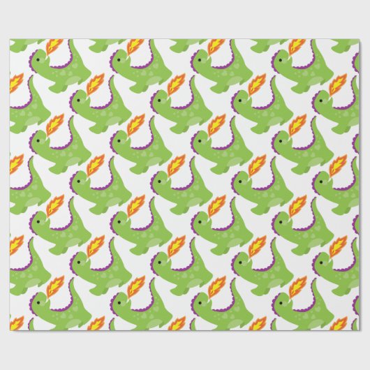 Dragon Cadeaupapier (Vlak)