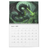 Dragon Calendar Kalender (Mar 2027)