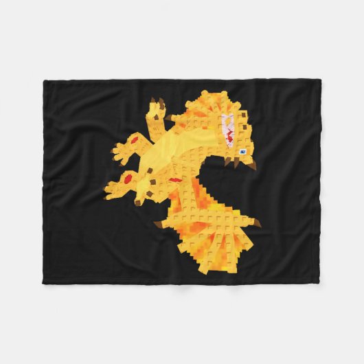 Dragon Cannelloni  Fleece Deken (Voorkant (Horizontaal))