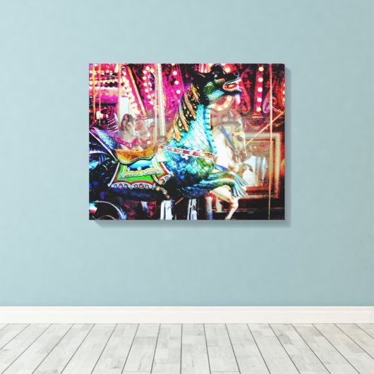Dragon Canvas Afdruk (Insitu (Houten vloer))