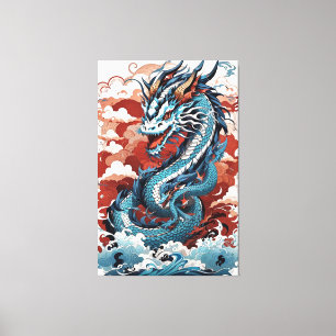 Dragon Canvas Afdruk