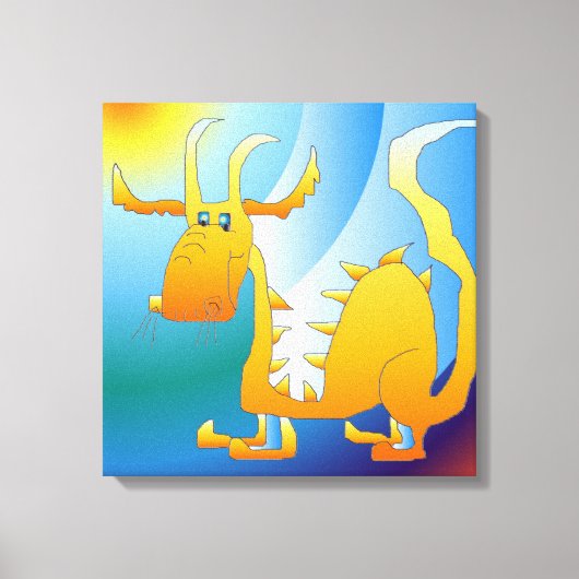 Dragon Canvas Afdruk (Voorkant)