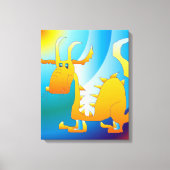 Dragon Canvas Afdruk (Voorkant)