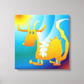 Dragon Canvas Afdruk (Voorkant)