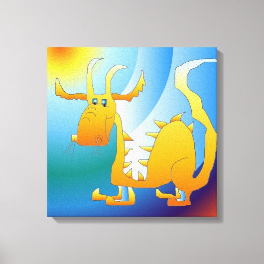 Dragon Canvas Afdruk (Voorkant)