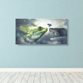 Dragon Canvas Afdruk (Insitu (Houten vloer))