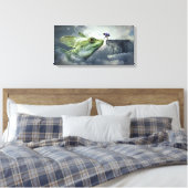 Dragon Canvas Afdruk (Insitu (Slaapkamer))