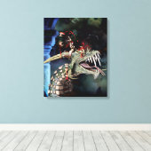 Dragon Canvas Afdruk (Insitu (Houten vloer))