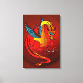Dragon Canvas Afdruk (Voorkant)