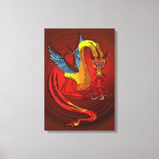 Dragon Canvas Afdruk (Voorkant)