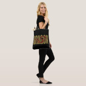 dragon canvas tas (Op model)