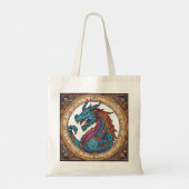 Dragon Canvas tas (Achterkant)