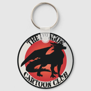 Dragon Cartoon Club Badge Sleutelhanger
