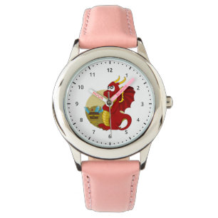 Dragon cartoon horloge