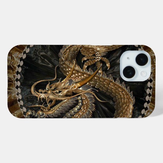 Dragon Case-Mate iPhone Case (Achterkant (horizontaal))