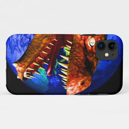 Dragon Case-Mate iPhone Case (Achterkant (horizontaal))
