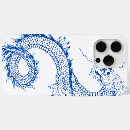 Dragon Case-Mate iPhone Case (Achterkant (horizontaal))