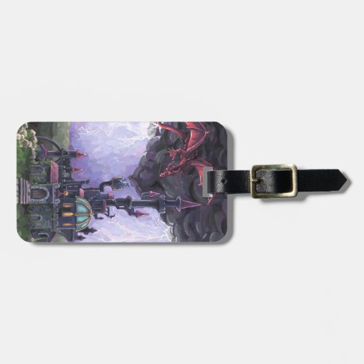 Dragon Castle Bagagelabel (Voorkant horizontaal)