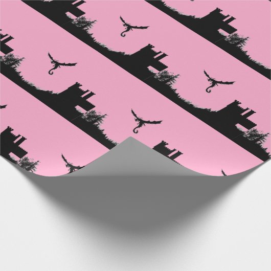 Dragon Castle Cadeaupapier (Hoek)