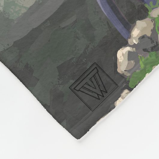 Dragon Castle Fleece Deken (Hoek)