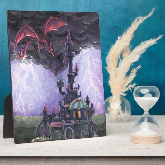 Dragon Castle Fotoplaat (Zijkant)