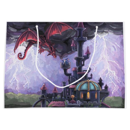 Dragon Castle Large Cadeautasje (Voorkant)