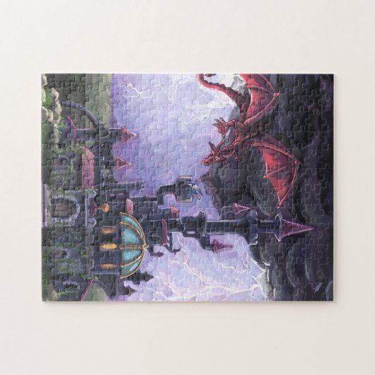 Dragon Castle Legpuzzel (Horizontaal)