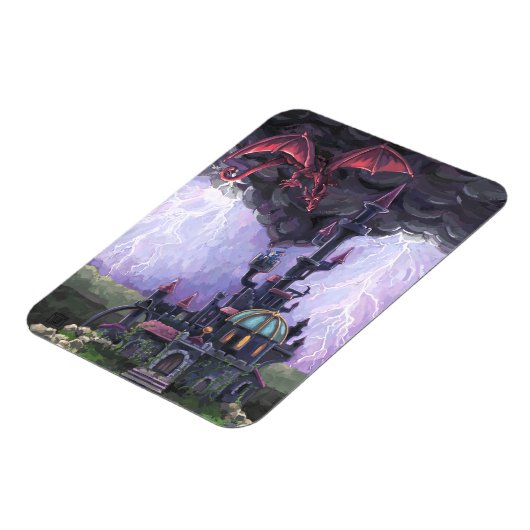 Dragon Castle Magneet (Linkerzijde)